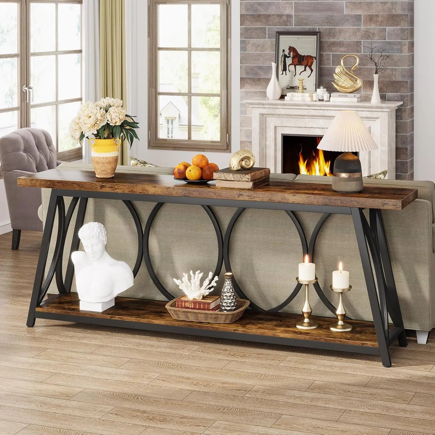 Arden Circle Console Table