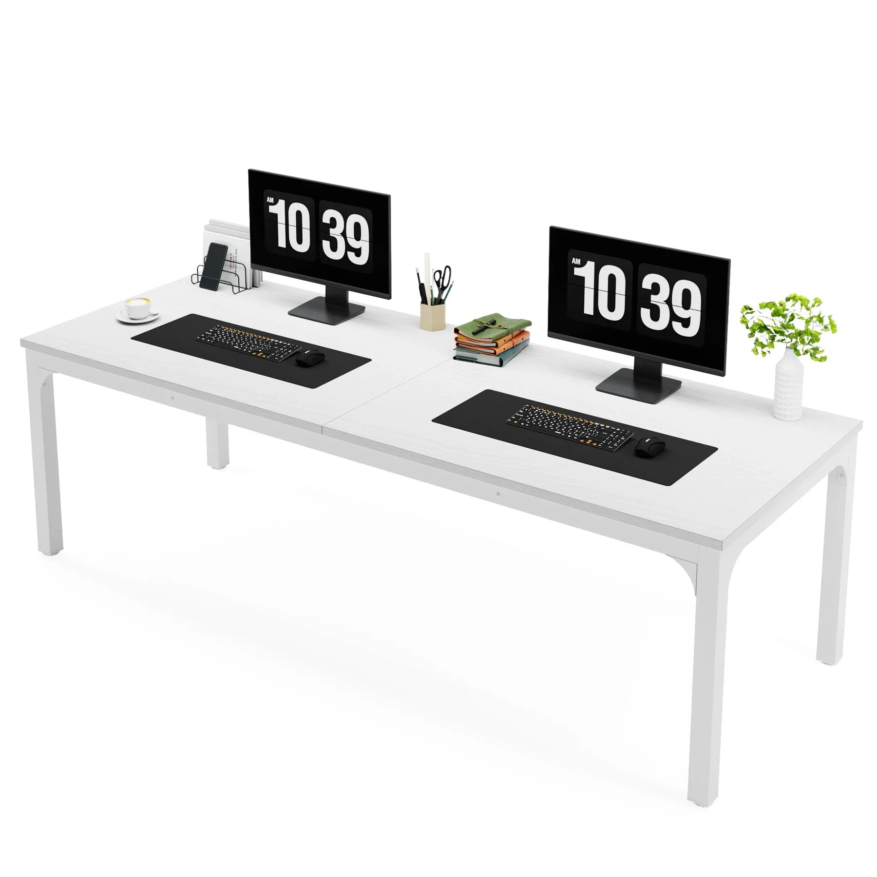Temba Two-Person Workstation Desk