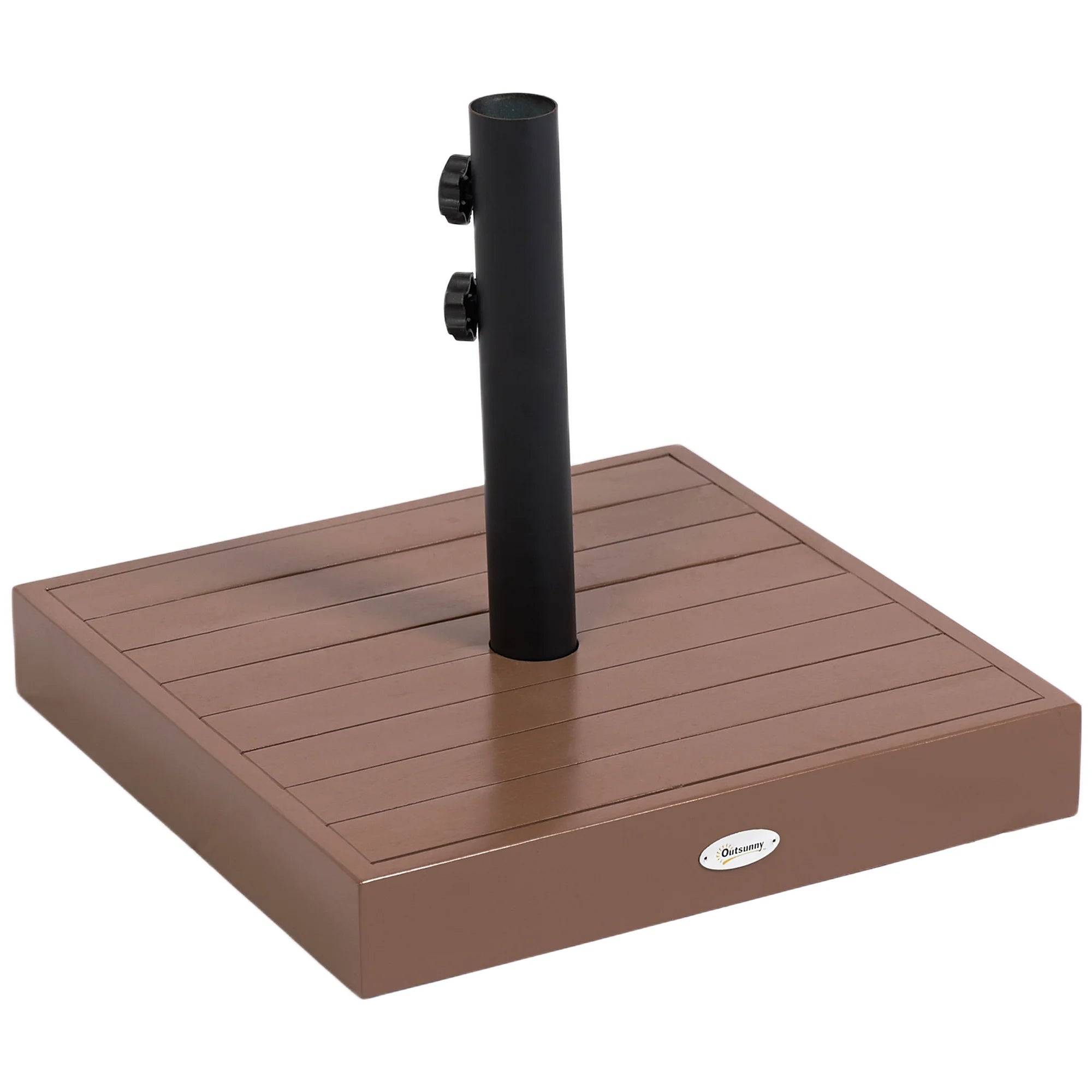 Cafebase Acacia Umbrella Stand – Coffee