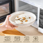 Load image into Gallery viewer, MALACASA Lydia Antique White Stoneware Dinnerware Set – 16/32 Pieces
