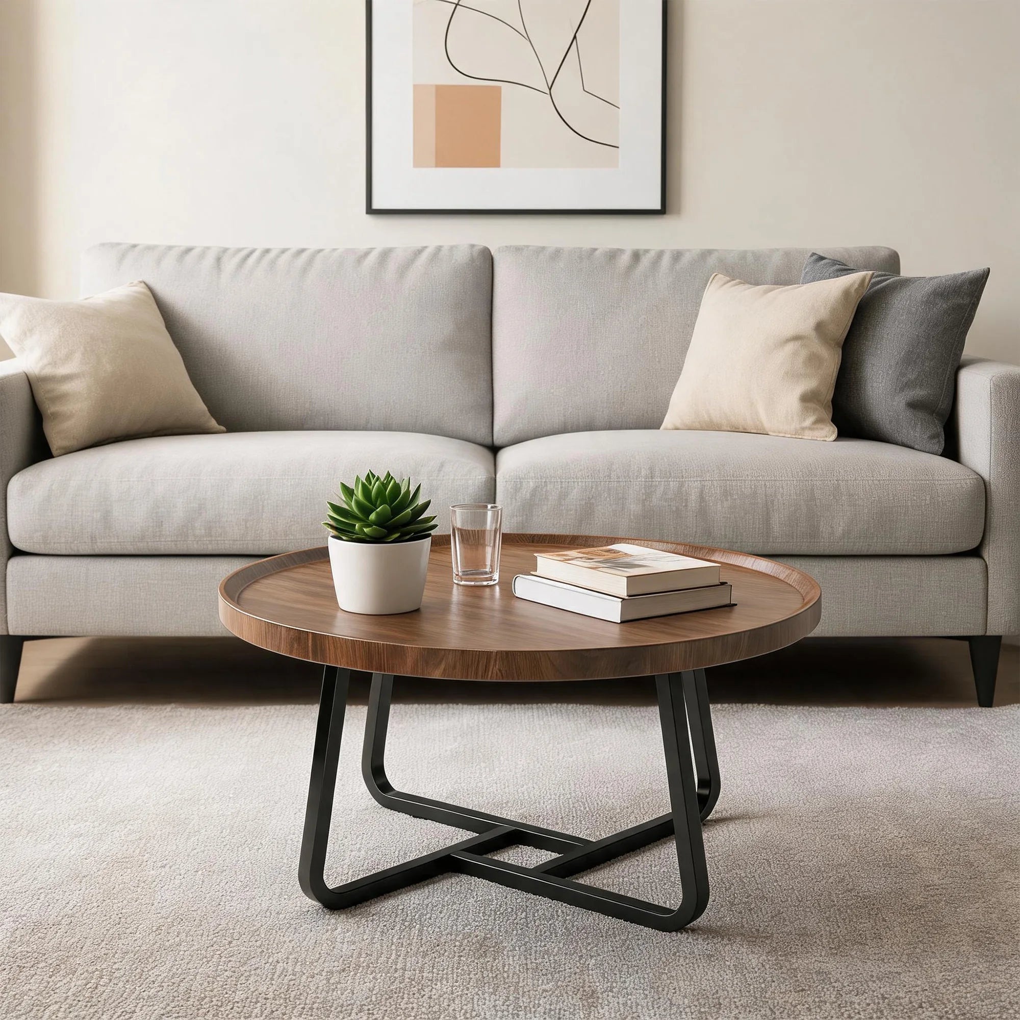Dunley Round Side Table