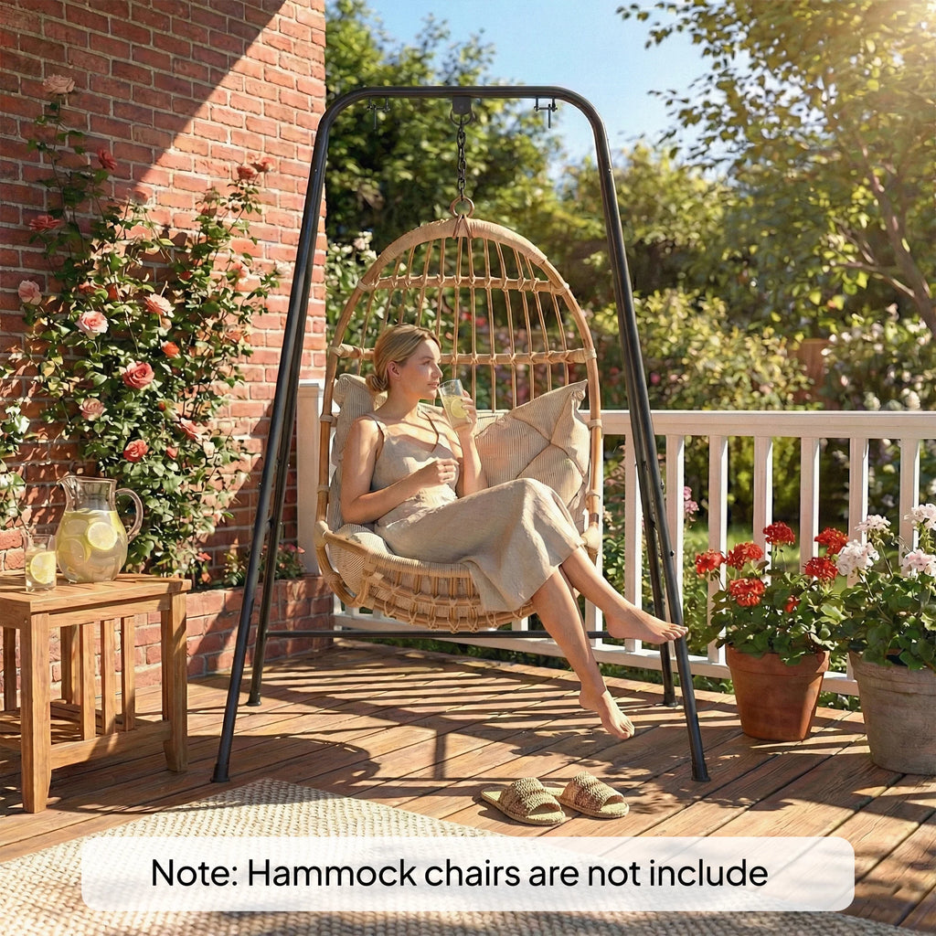 Swaycrest Hanging Chair Stand - Black