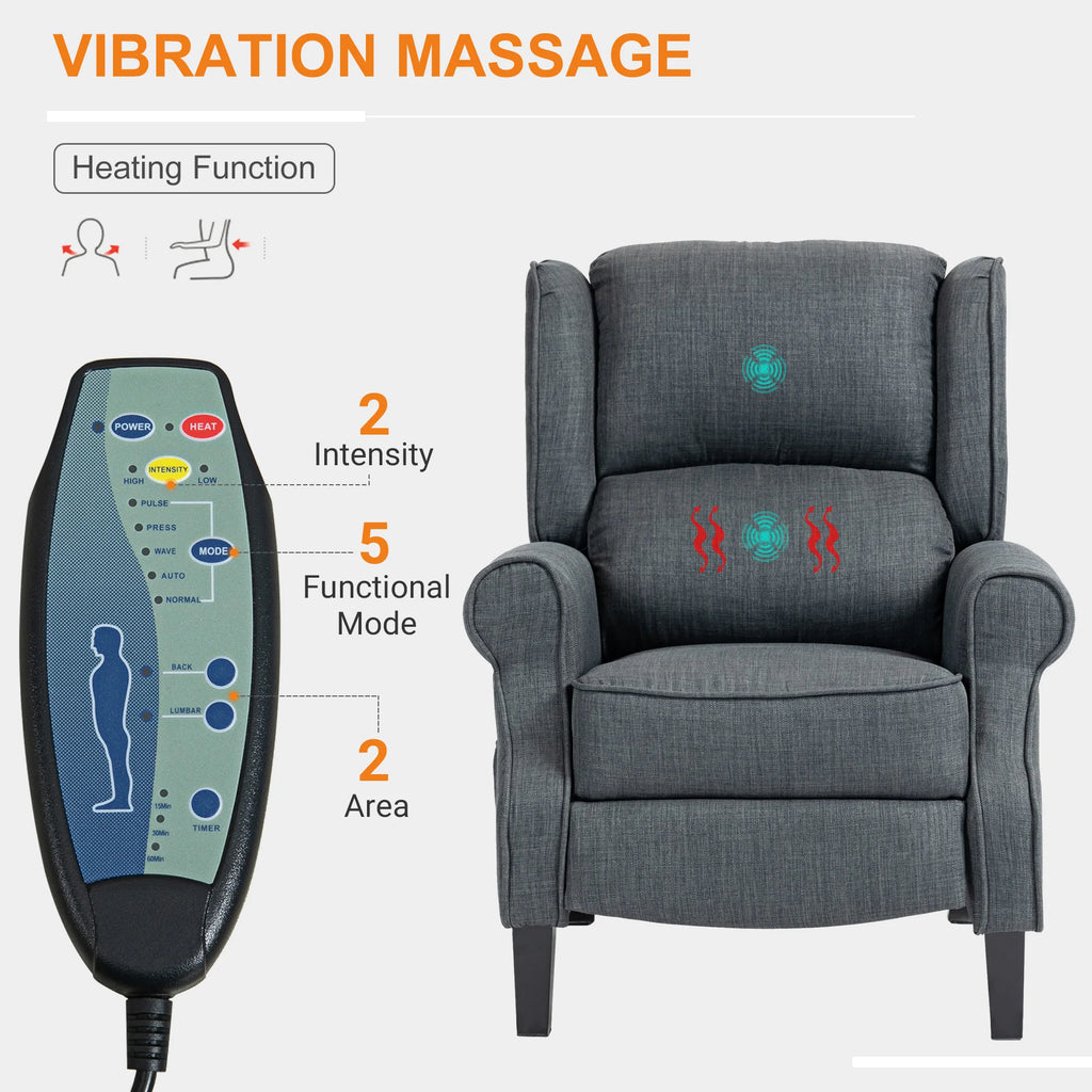 Stonefen Heated Massage Recliner