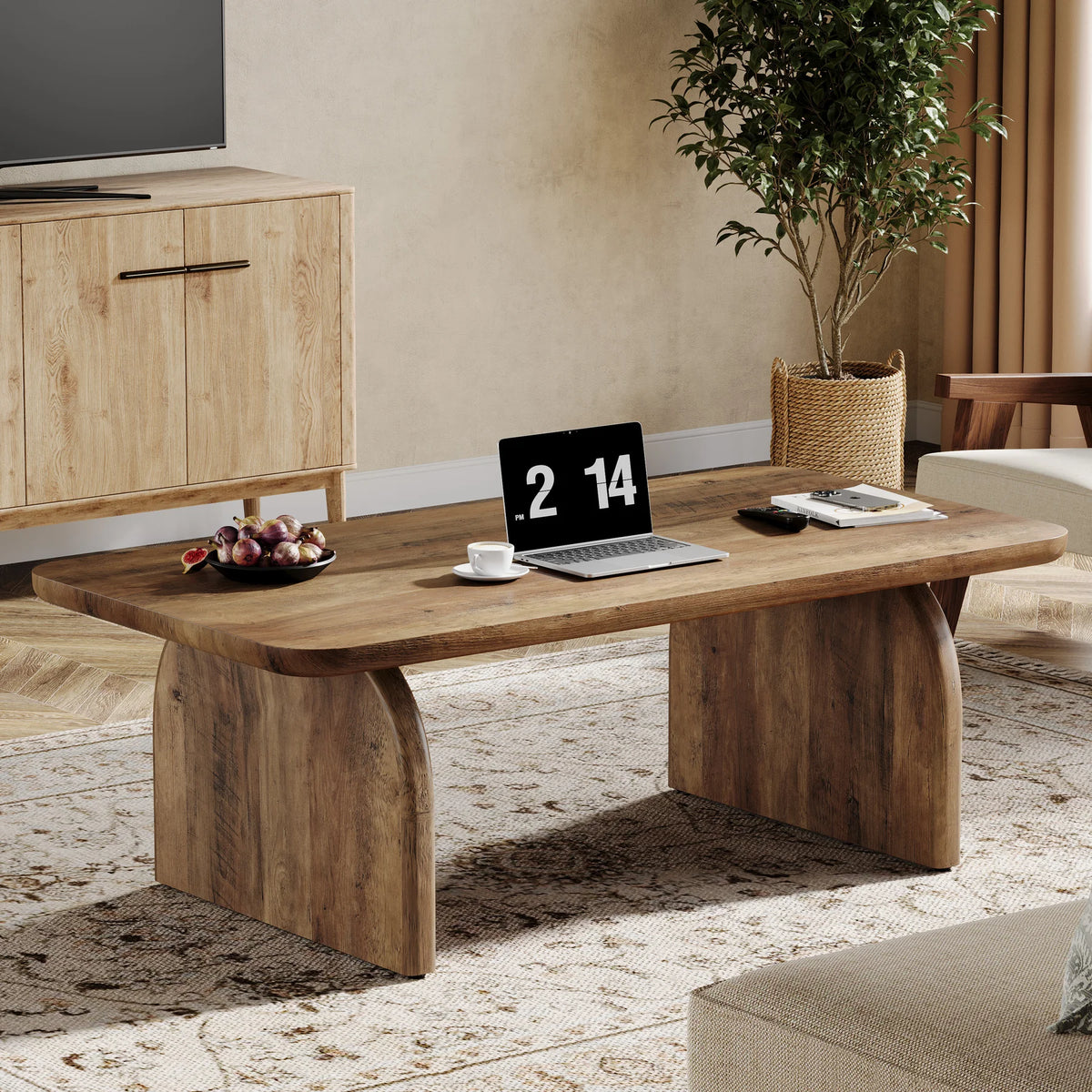 Calyxsong Farmhouse Coffee Table