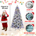 Wintersley Flocked LED Christmas Tree