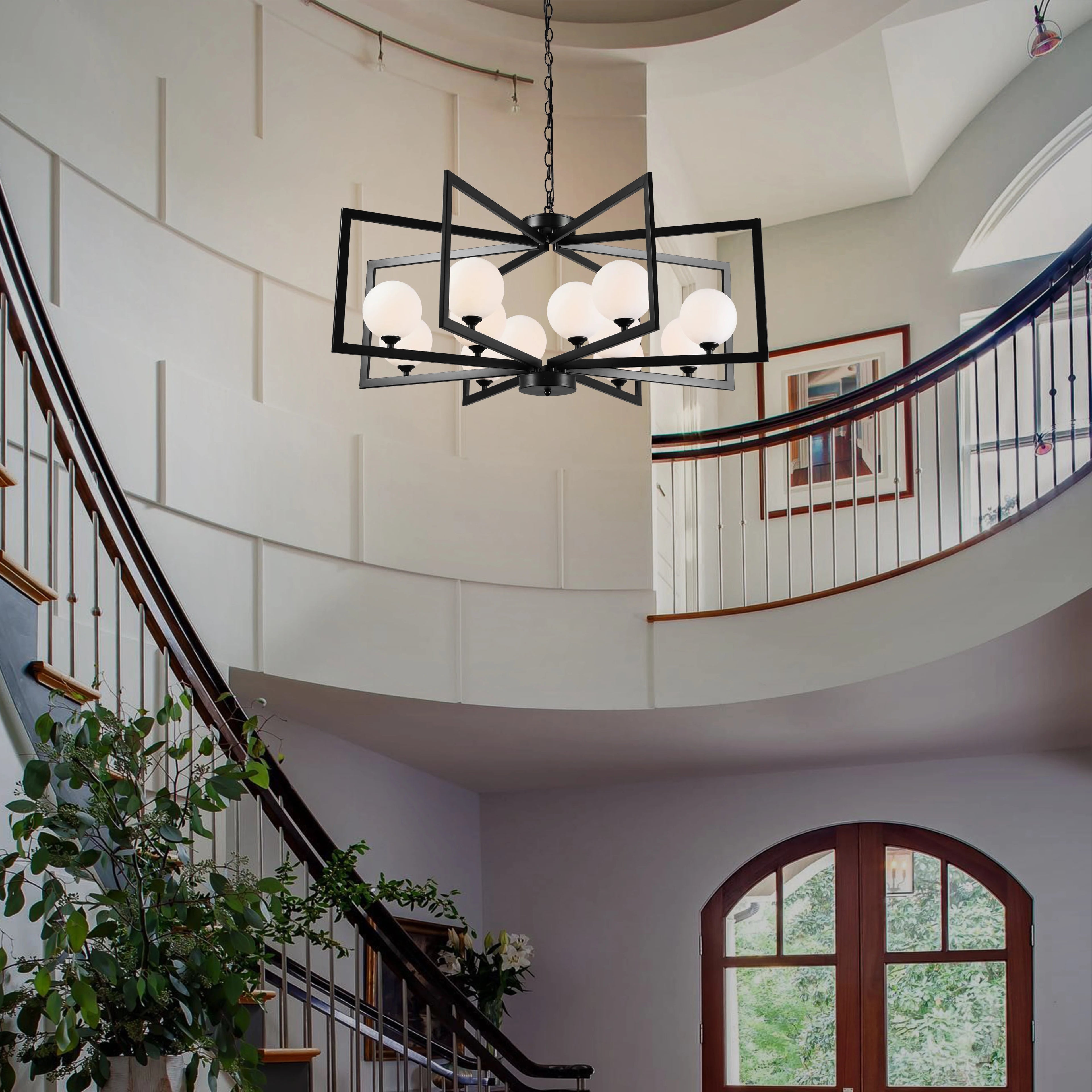 Celestine 12-Light Bubble Glass Chandelier