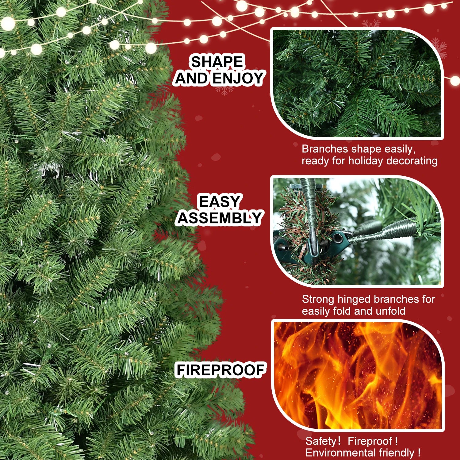 Everfrost Memory-Wire Full Christmas Tree