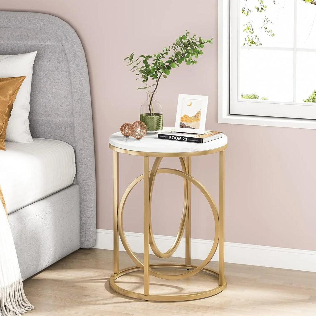 Mona Round Accent Table