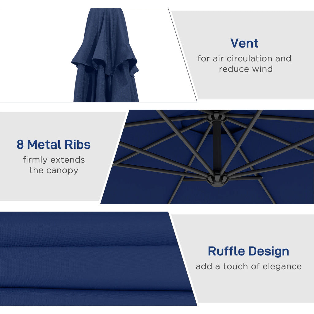 Bramshaw Cantilever Patio Umbrella