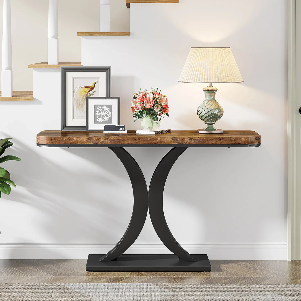 Tavira Sculptural Console Table