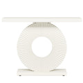 Solenne Sculptural Console Table