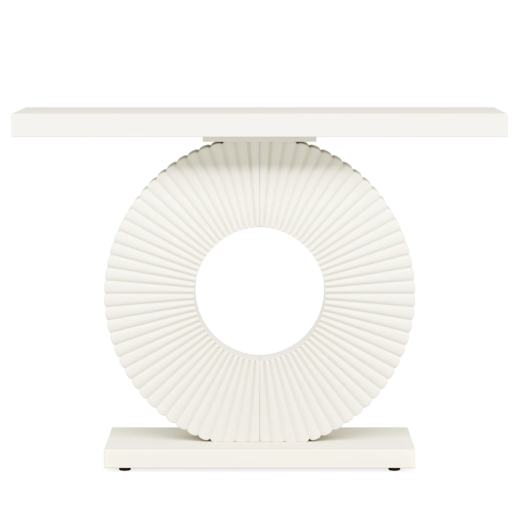 Solenne Sculptural Console Table