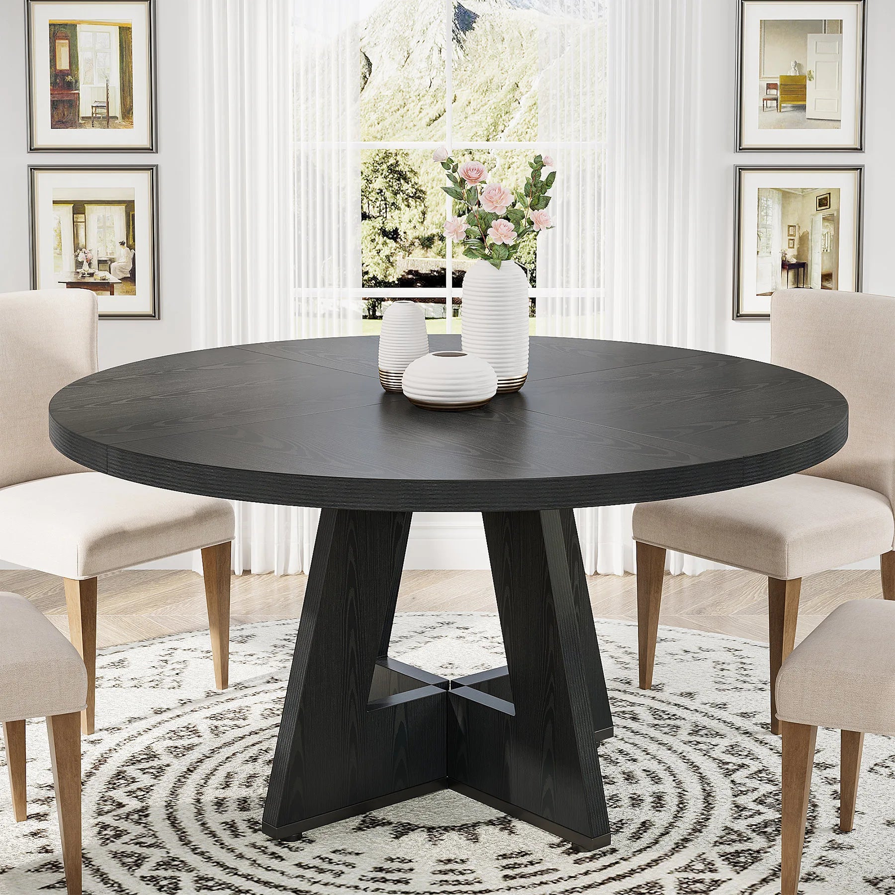 Azizi Round Dining Table