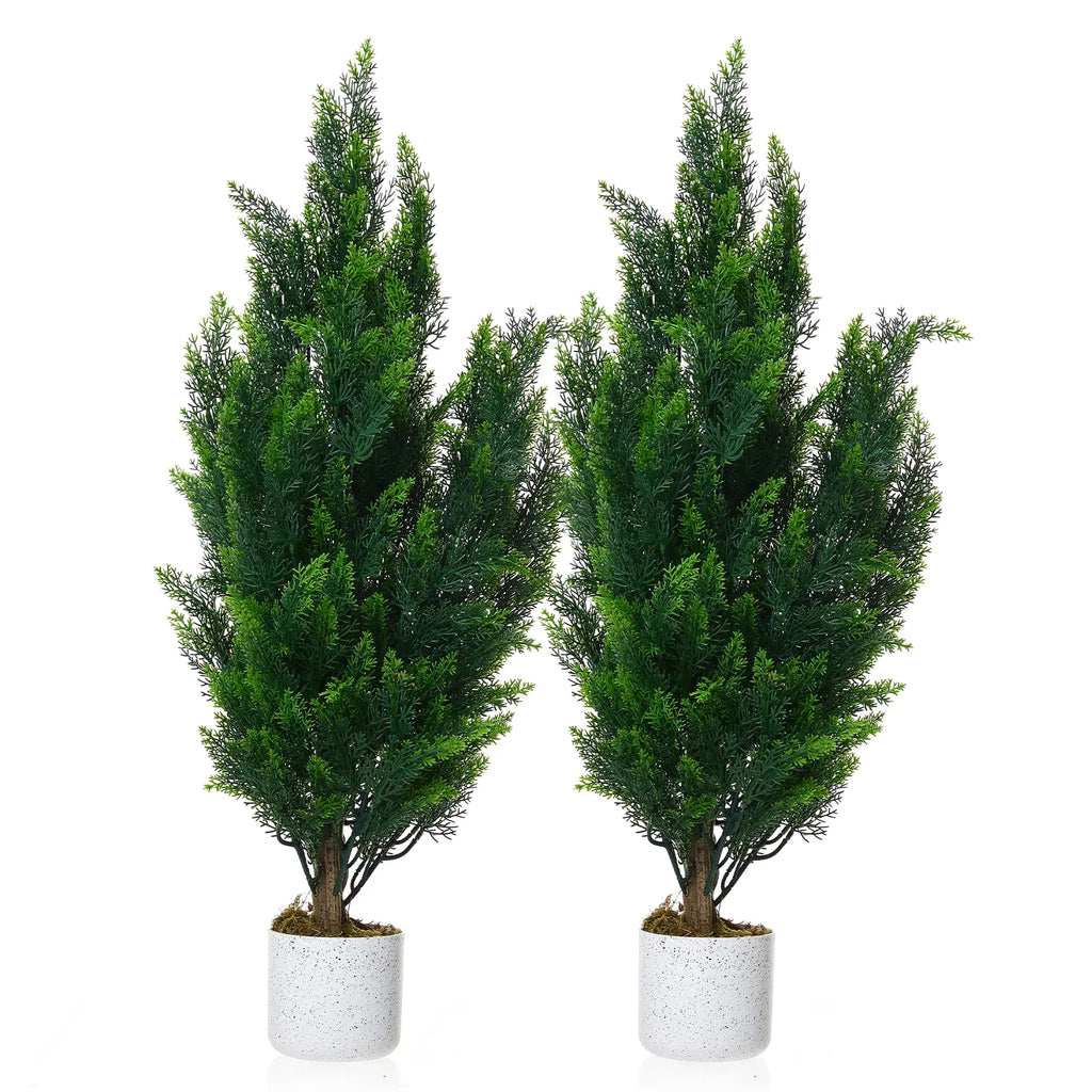 Elowen 3-Foot Artificial Trees, Set of 2