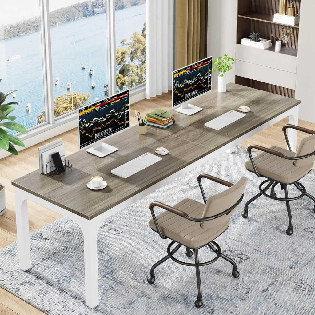 Norcross Two-Person Desk