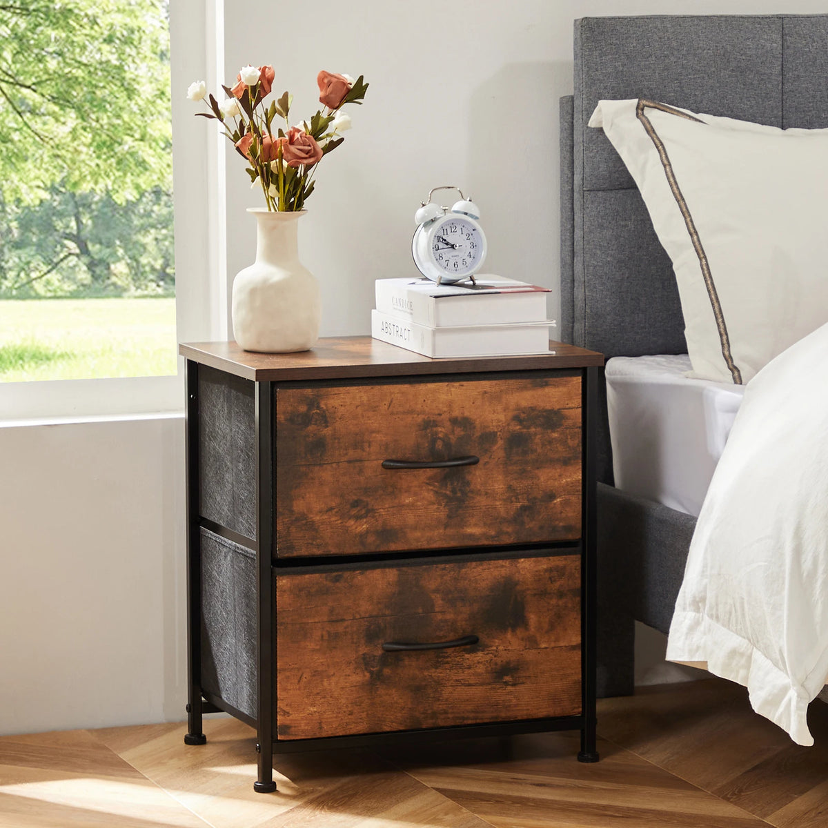 Daydreamrise 2-Drawer Nightstand