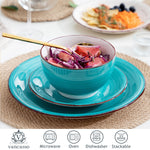 Load image into Gallery viewer, VANCASSO Bella Multicolor Stoneware Dinnerware Set – 16/32/48 Pieces
