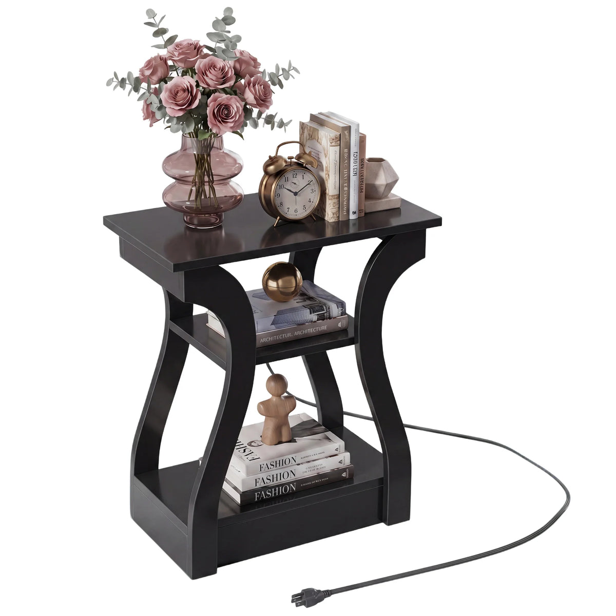 Nolan Charging Station End Table
