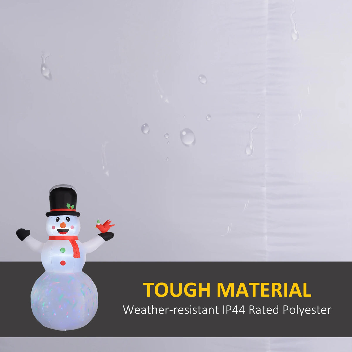 Frosttower polyester fabric detail and supplier IP44 rating