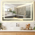 Halo LED Lighted Bathroom Mirror
