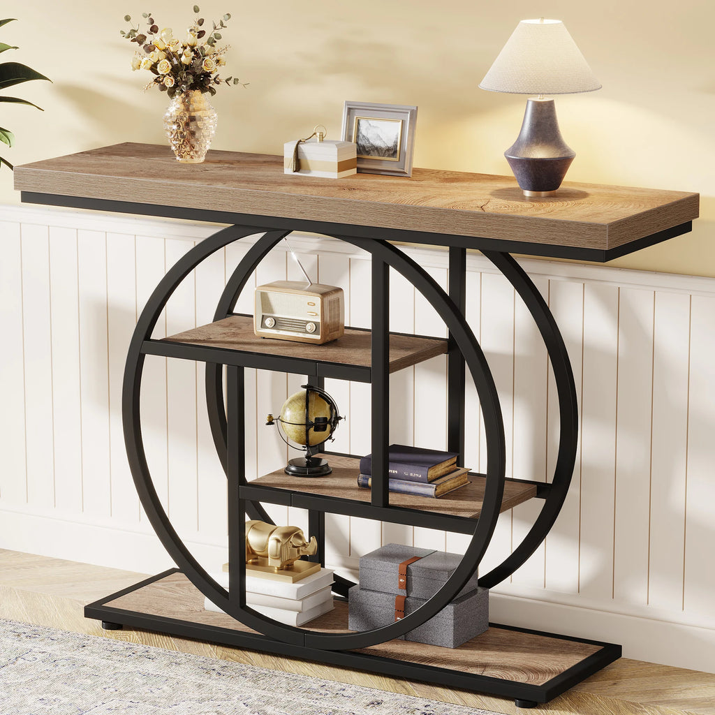 Zuri Sculptural Console Table