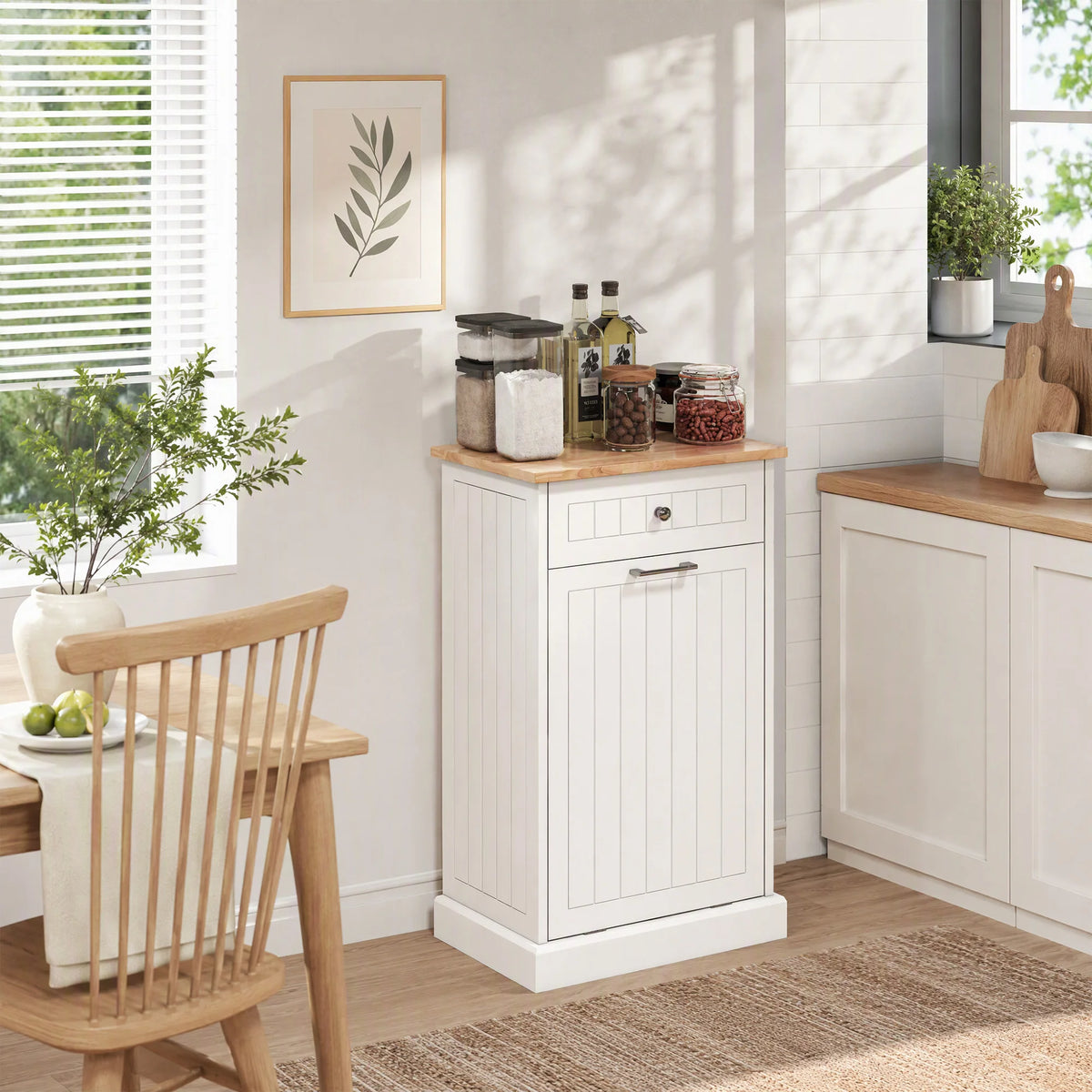 Concealwell Tilt-Out Trash Cabinet