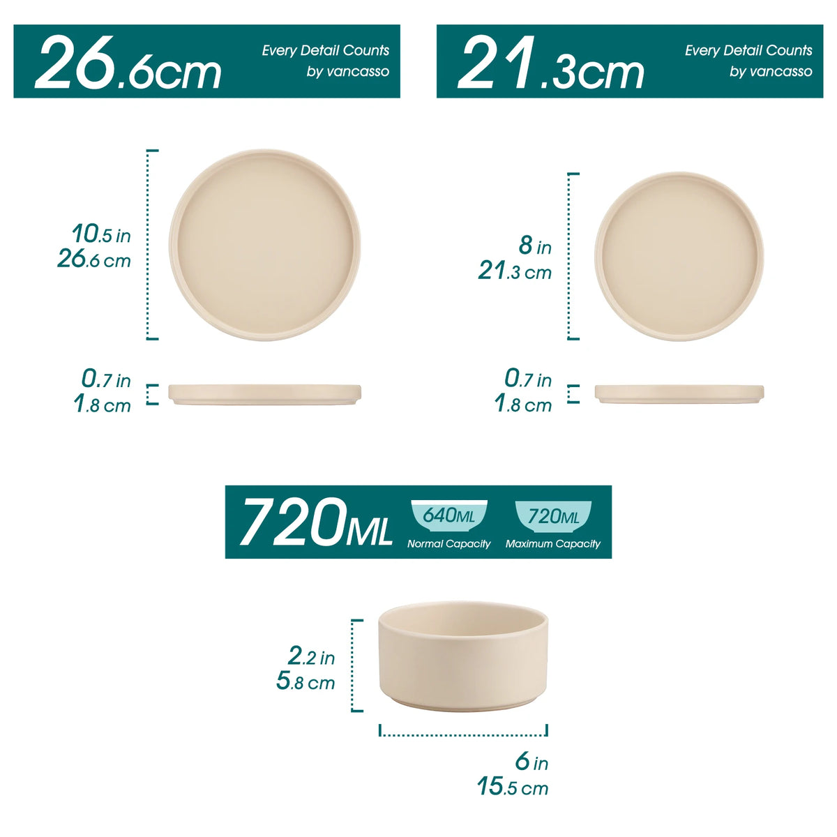 VANCASSO VENUS Dinnerware Set