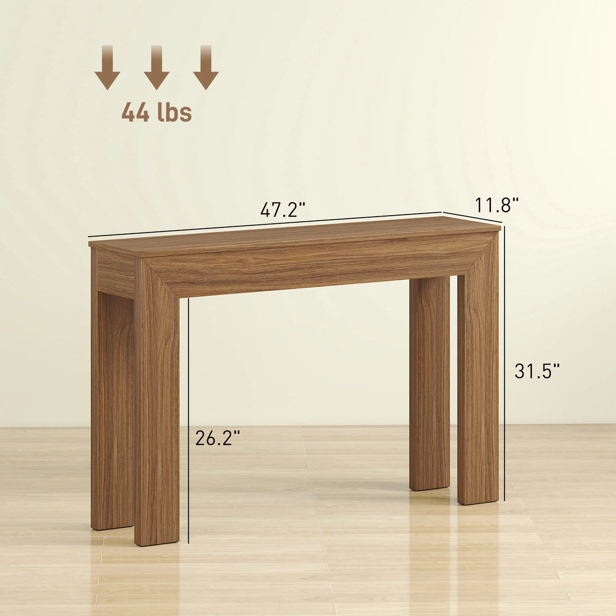 Driftcrest Narrow Console Table