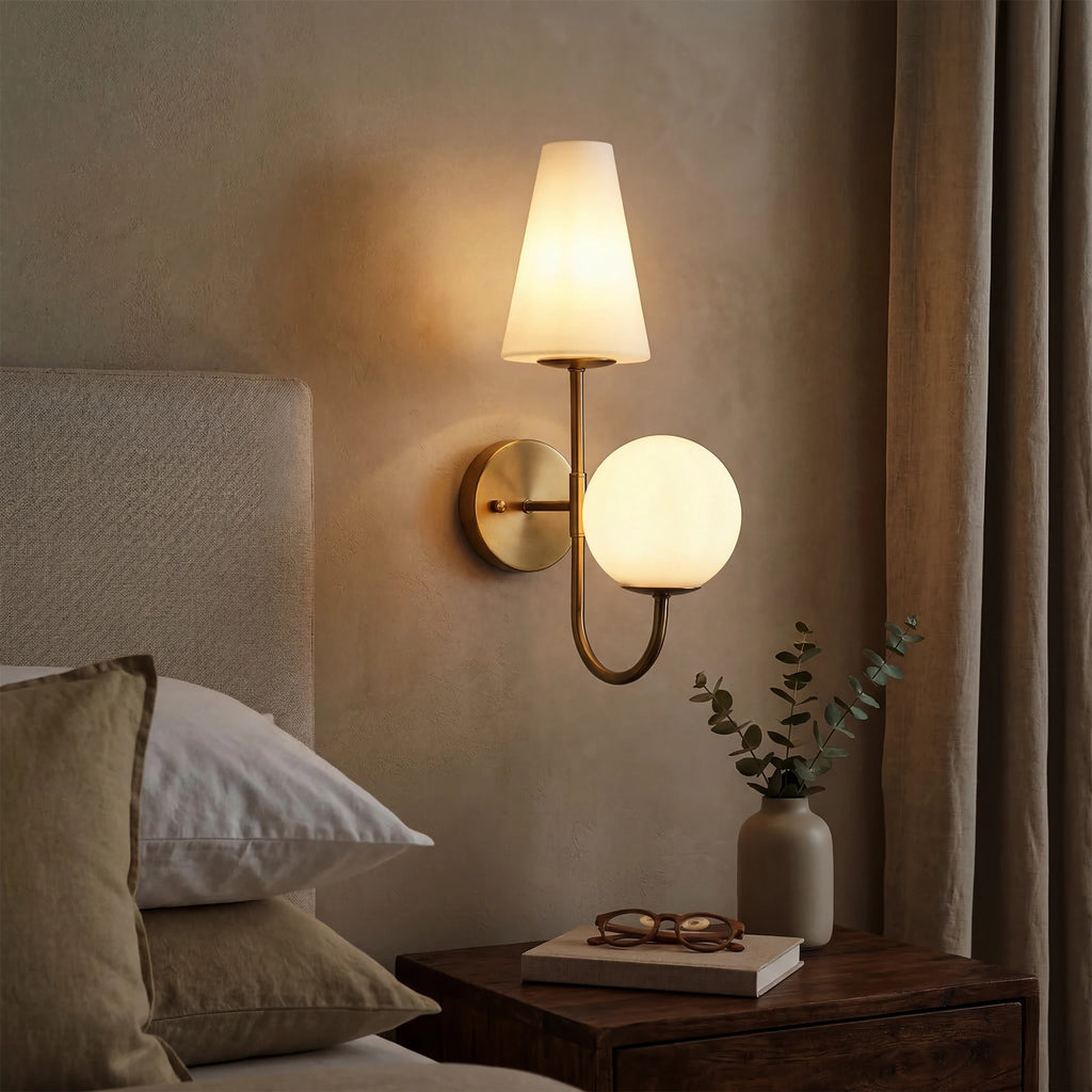 Asterarc Double-Head Wall Sconce