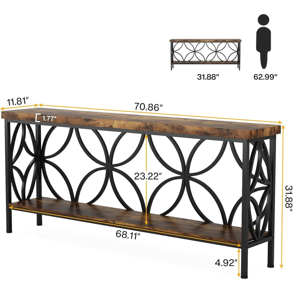 Camden Scrollwork Console Table