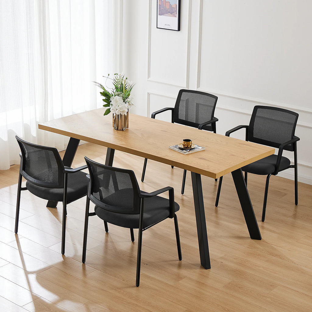 Elowen Stackable Guest Office Chairs, Set of 2