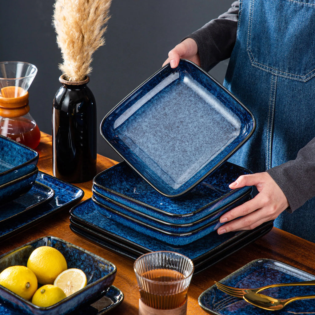 Vancasso Stern Blue Dinnerware