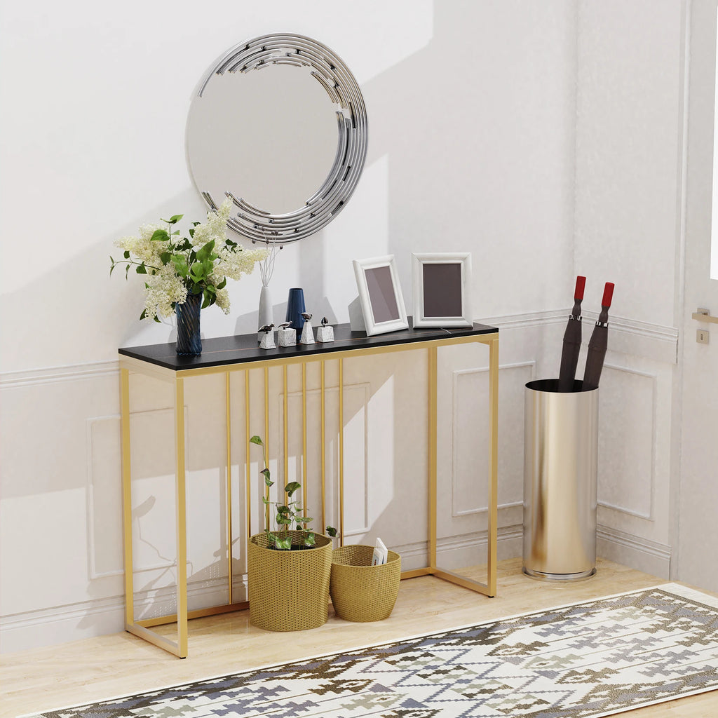 Marleen Sintered Stone Console Table
