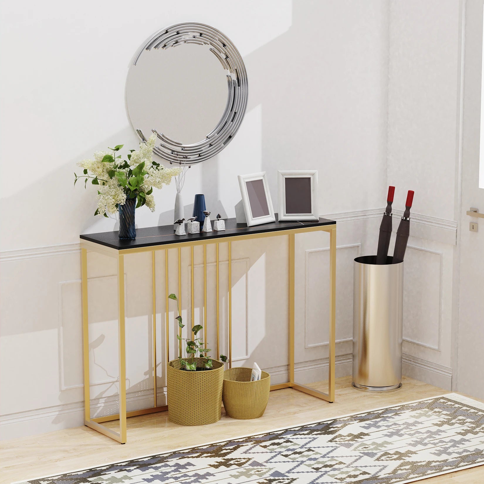 Marleen Sintered Stone Console Table