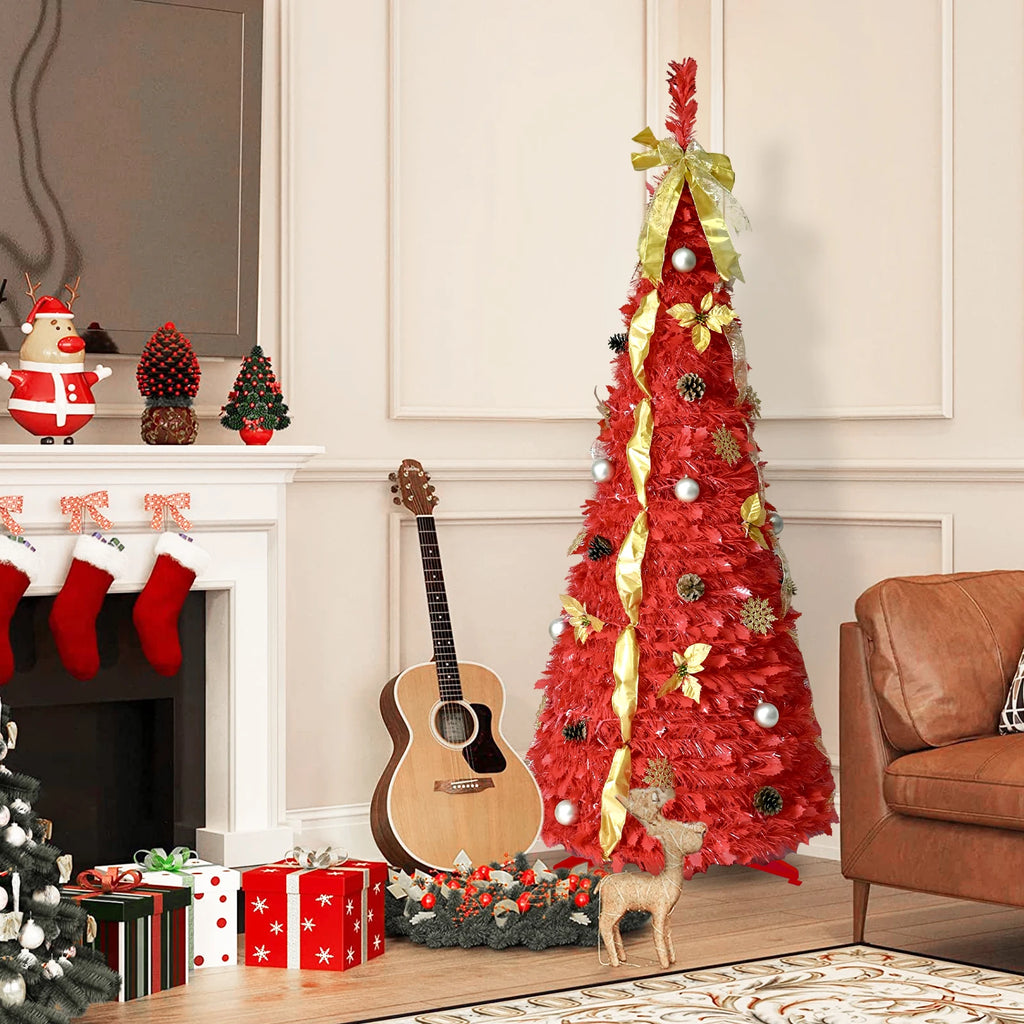 Scarletmere 6-Foot Pop-Up Christmas Tree