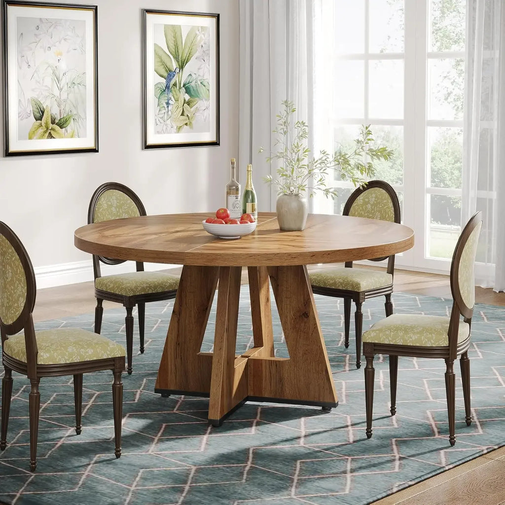 Betty Dining Table with Pedestal Base