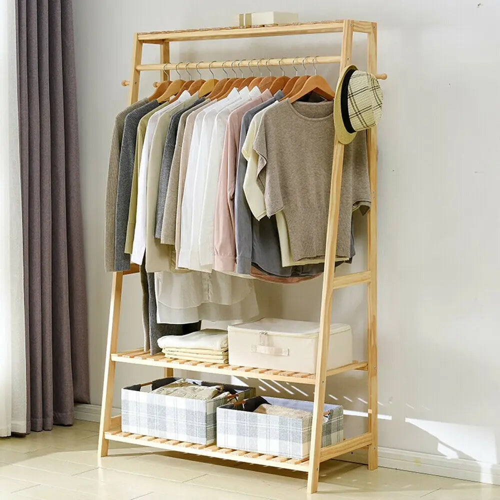 Amani Bamboo Garment Rack