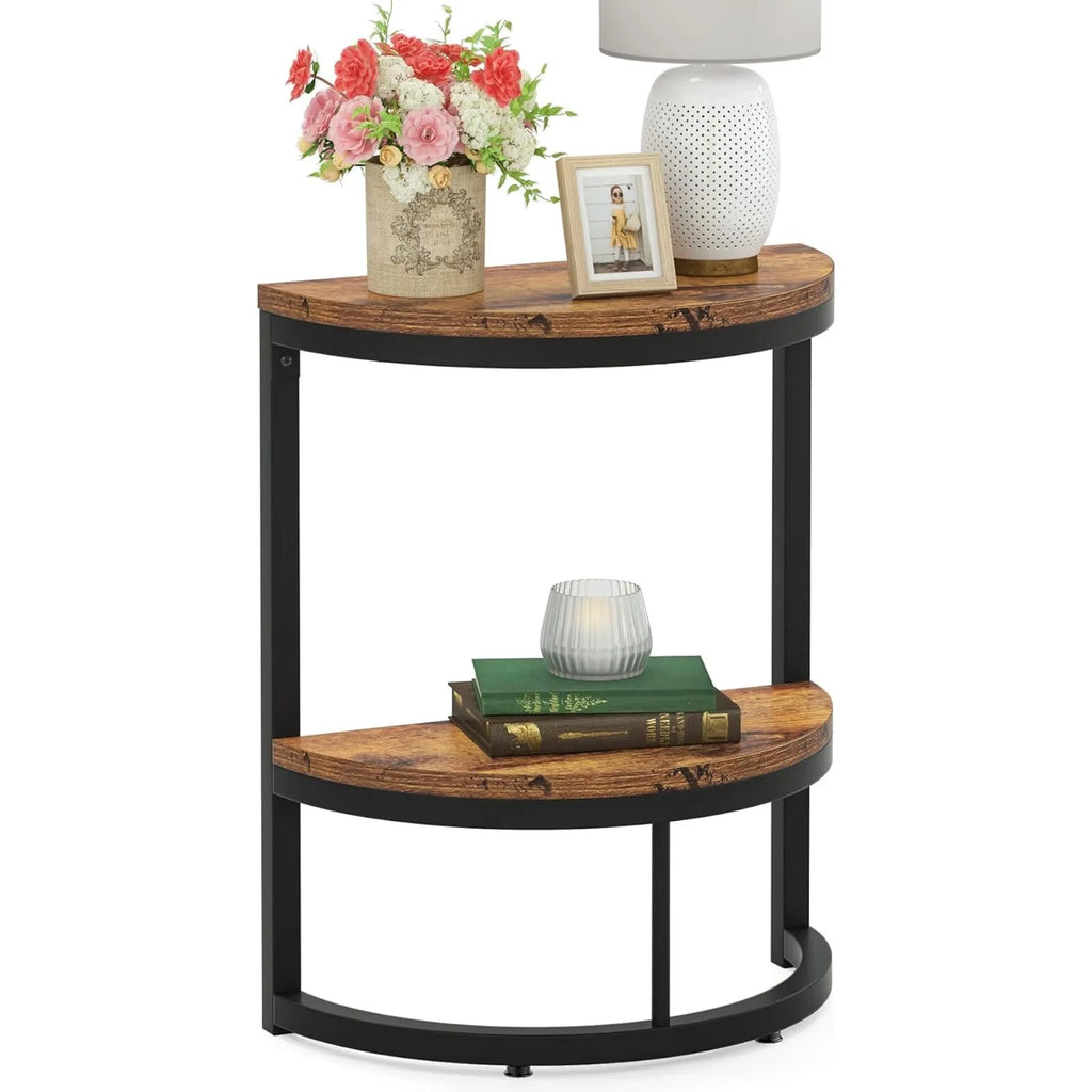Harbor Half-Moon Side Table