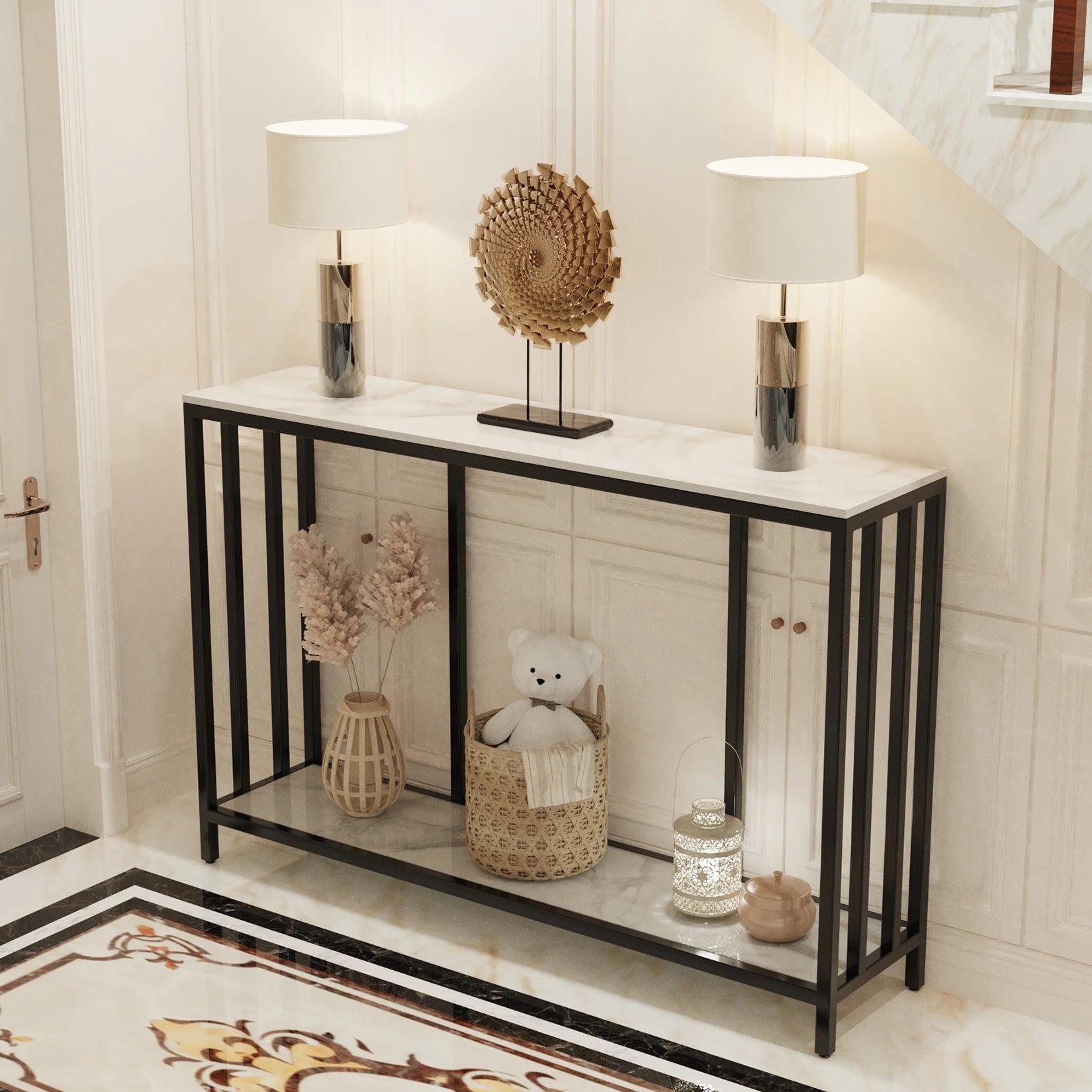Lyndon Sintered Stone Console Table