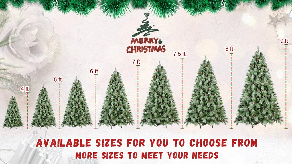 Everfrost Pinecone Christmas Tree