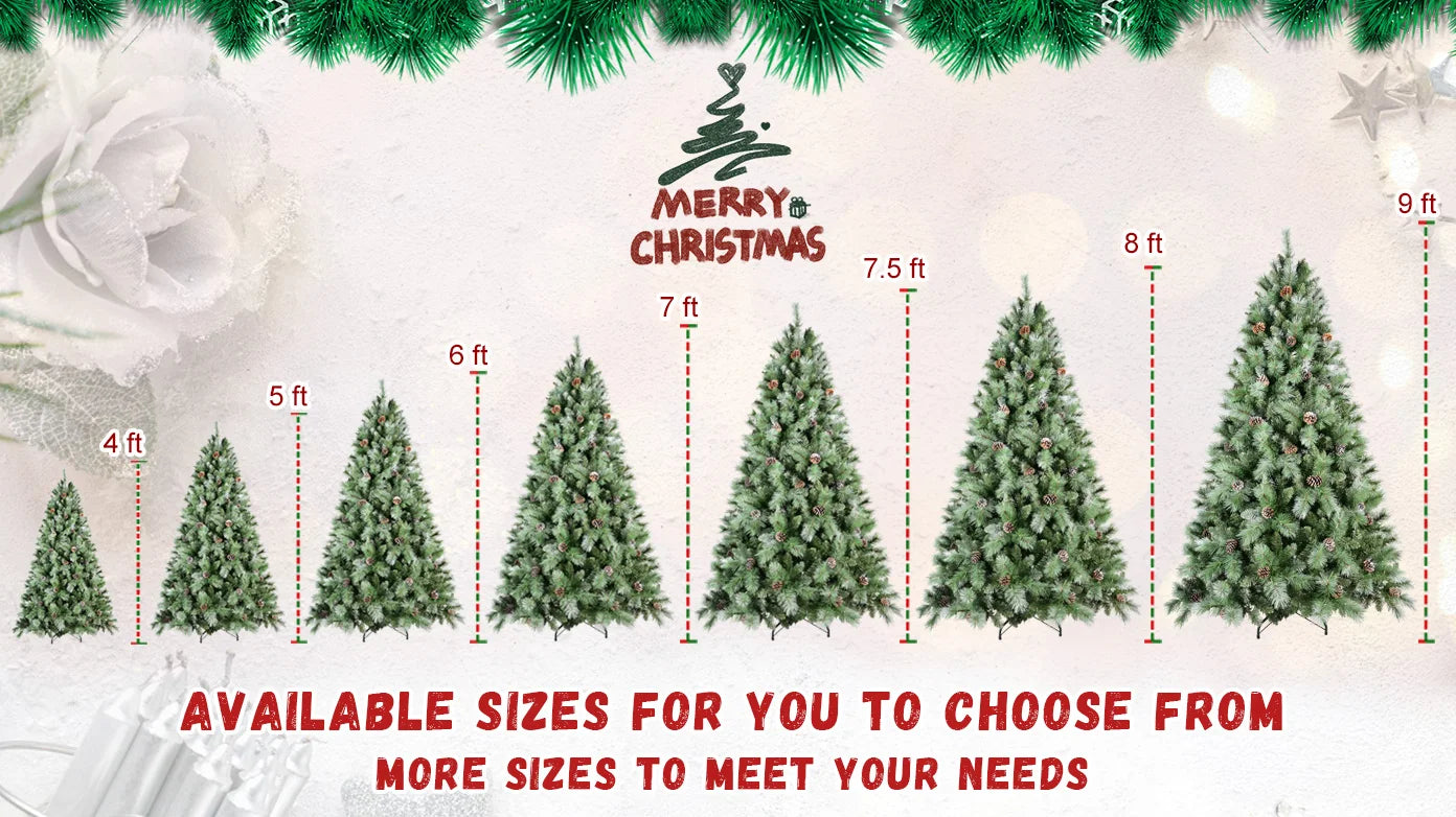 Everfrost Pinecone Christmas Tree