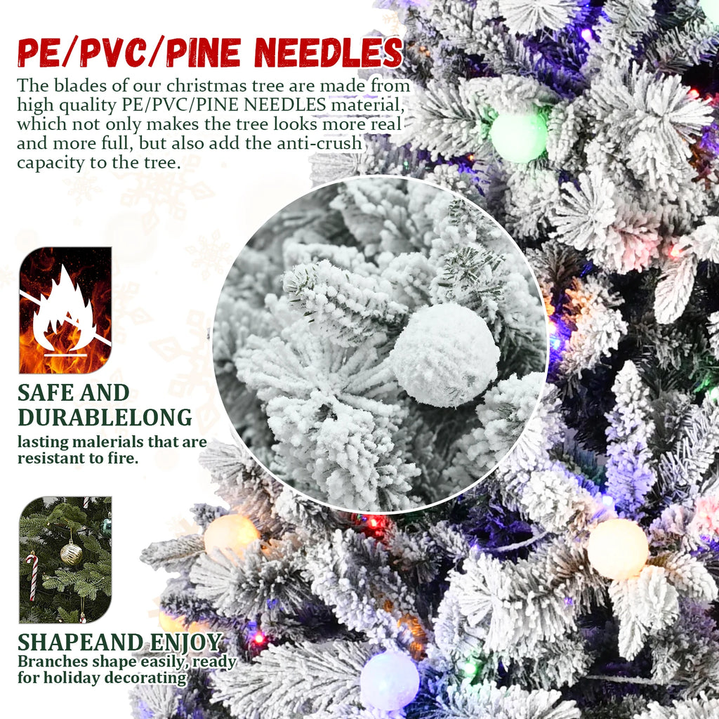 Wintersley Flocked LED Christmas Tree