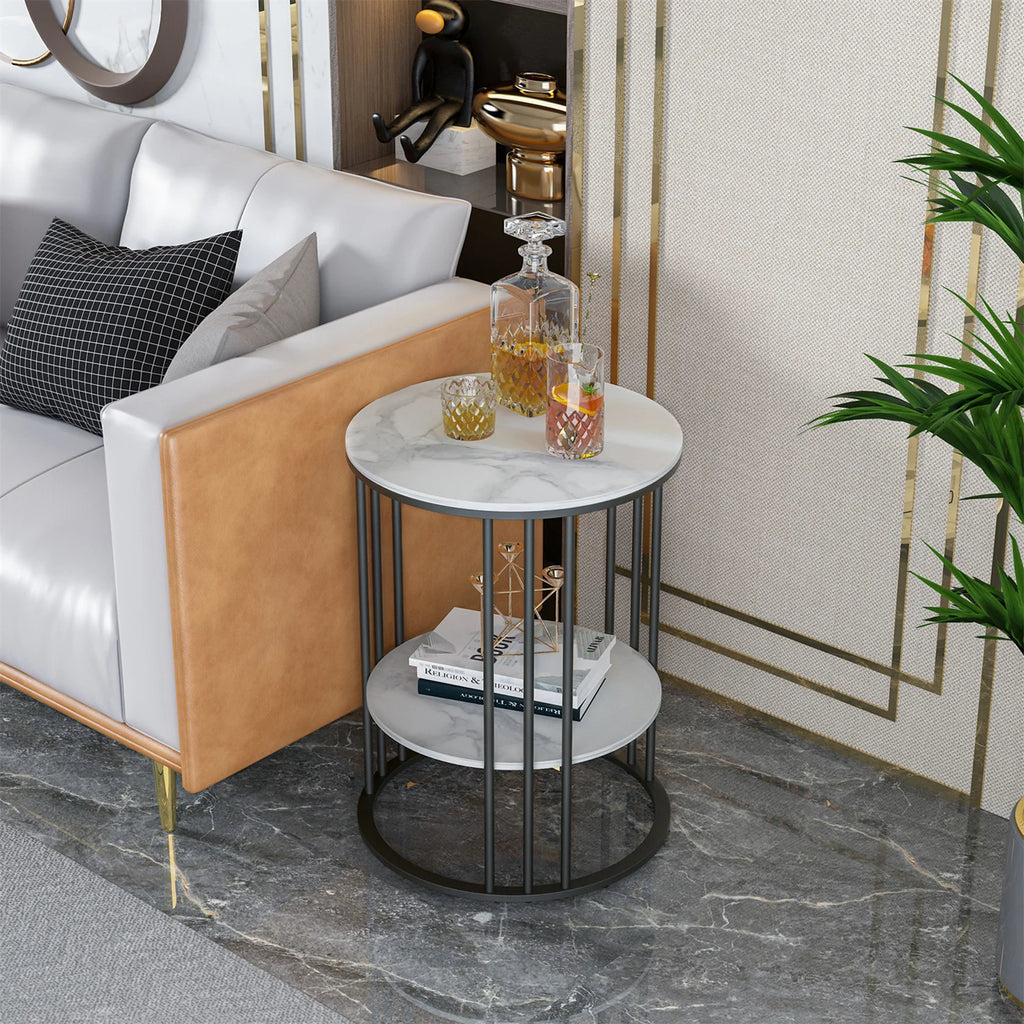 Brian Two-Tier Side Table