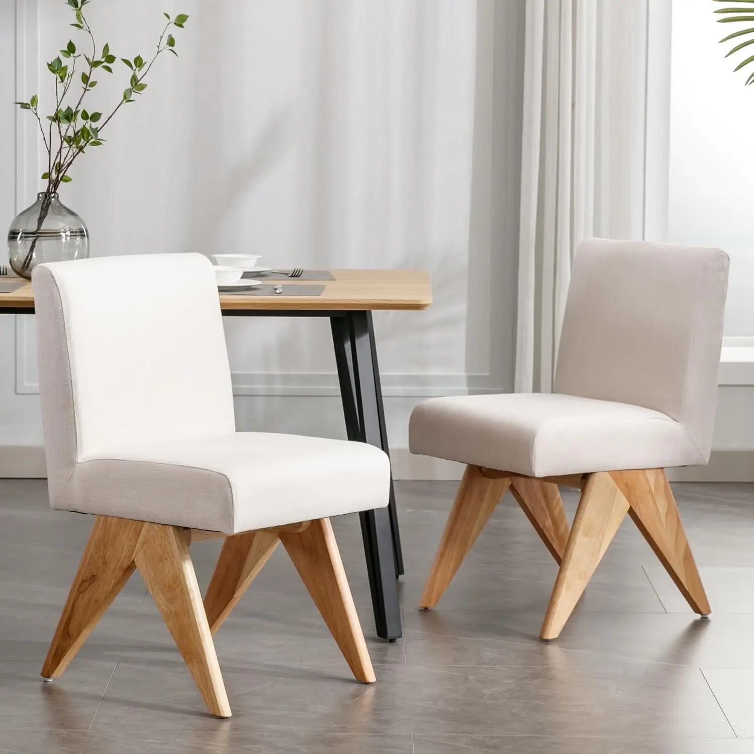 Arden Upholstered Dining Chairs – Set of 2