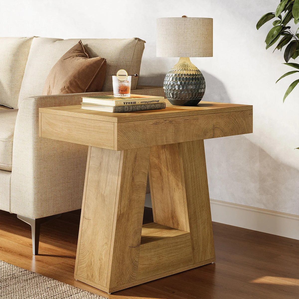 Moonlitwhisper 2-Tier End Table