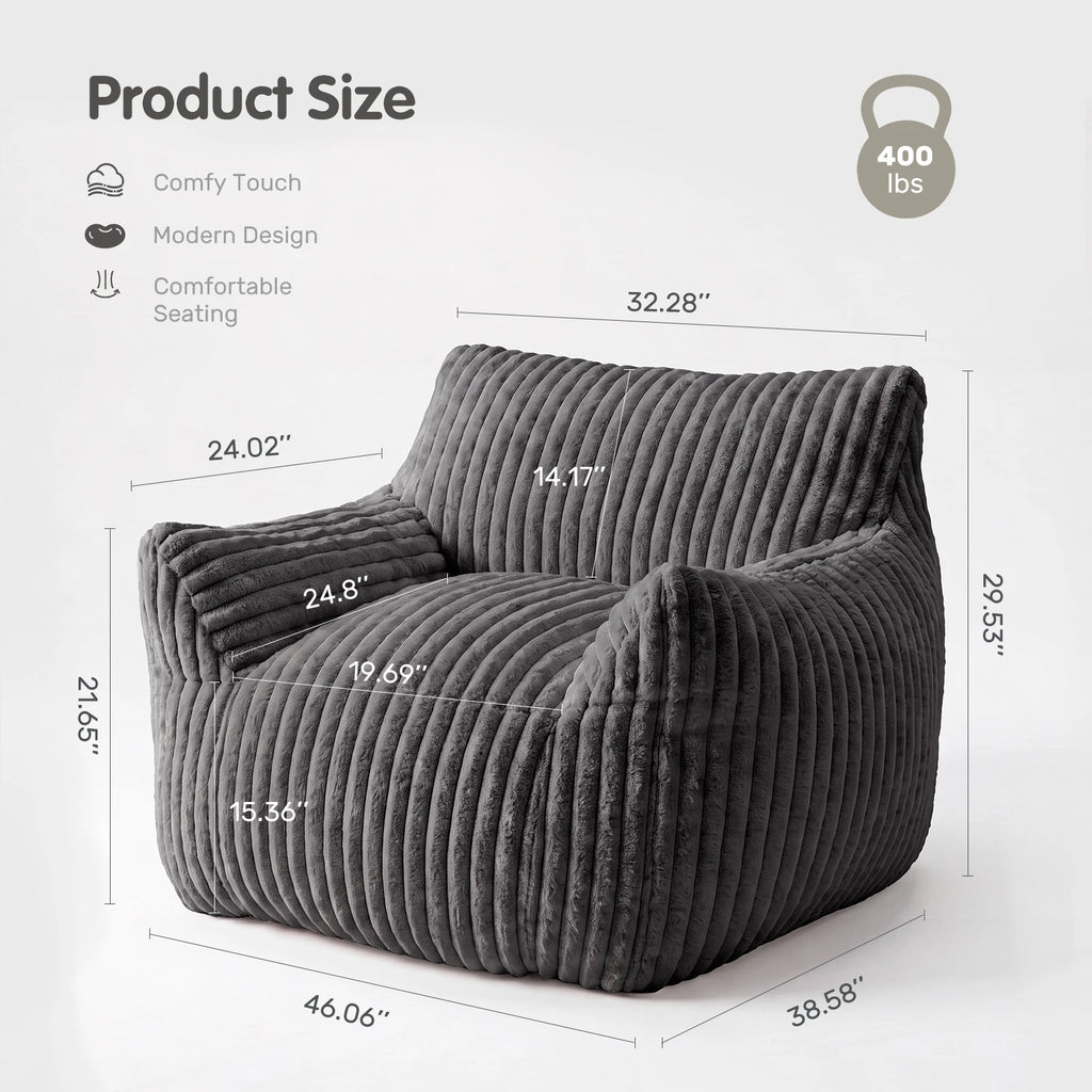 Briarley Corduroy Sleeper Chair