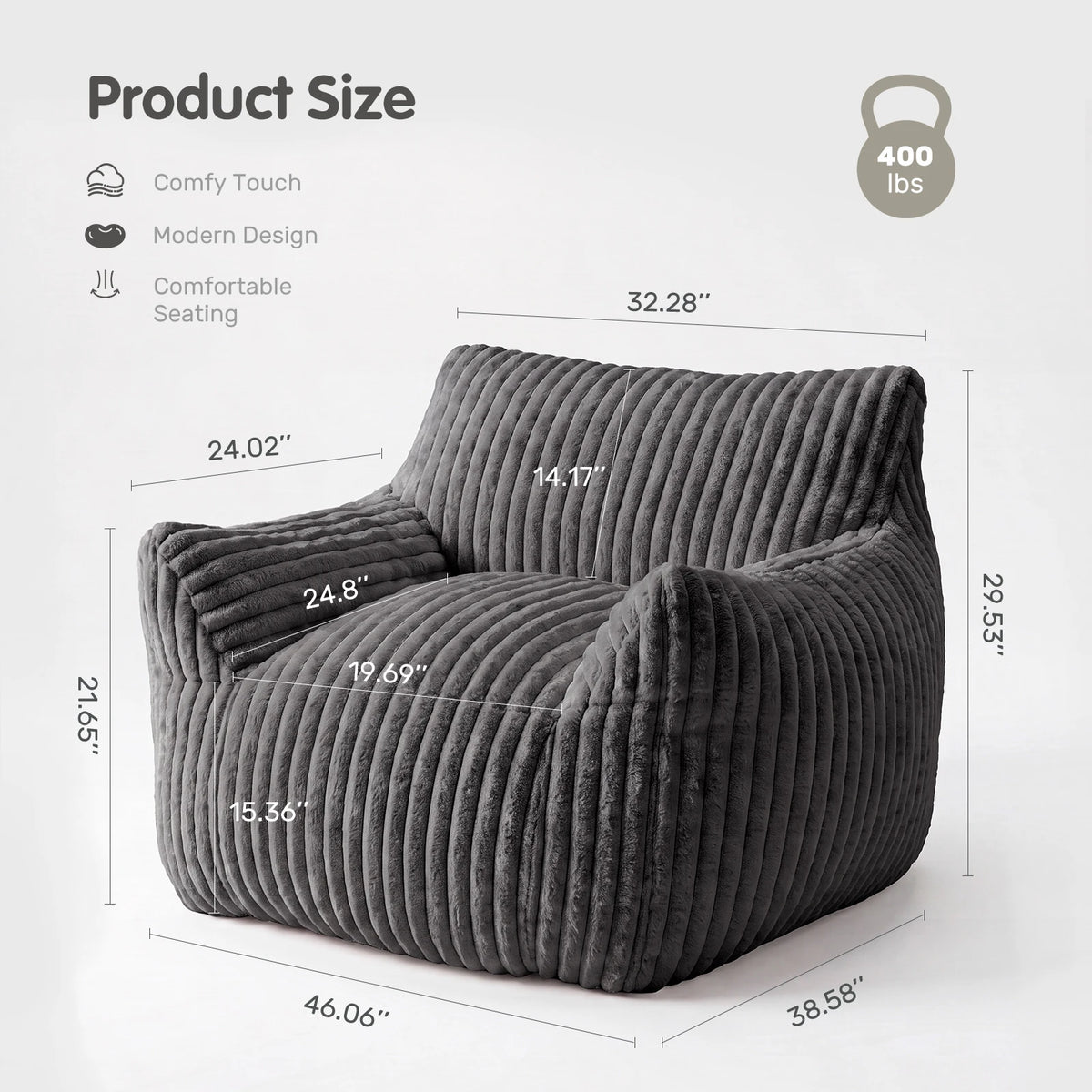 Briarley Corduroy Sleeper Chair