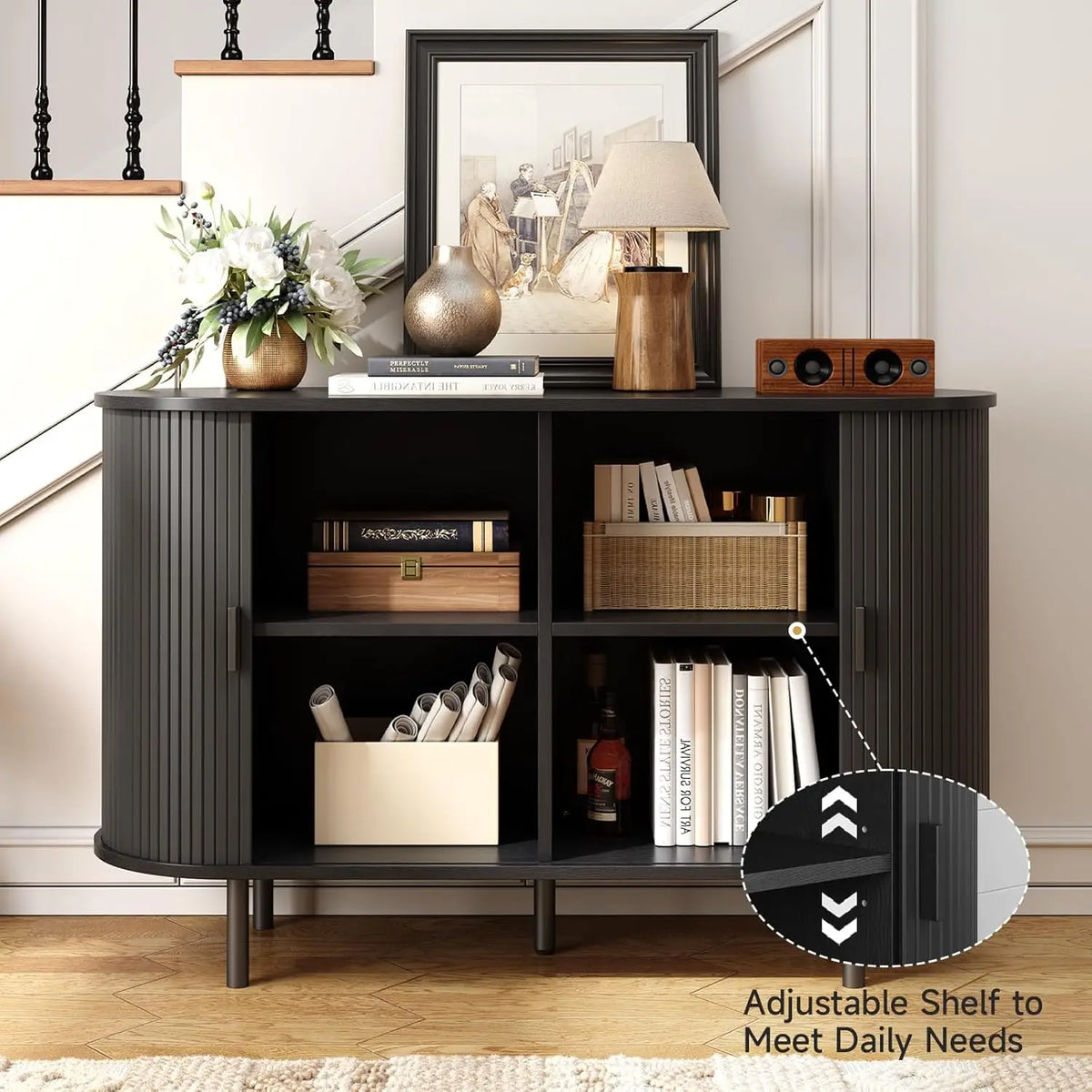 Vignettecharm Fluted Sideboard