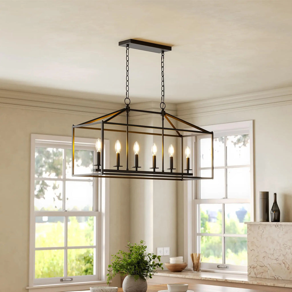 Ridgewell 6-Light Linear Chandelier