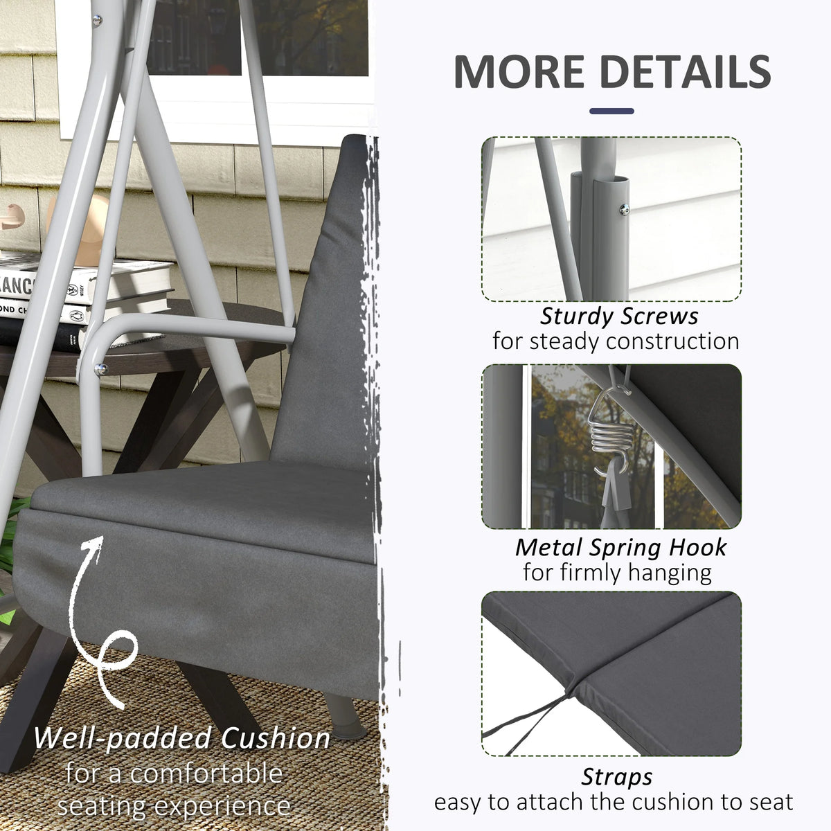 Harborrest 2-Person Patio Swing